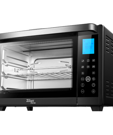 Zilan Mini pećnica sa grillom, zapremina 28 l, 1600 W, crna - ZLN1031
