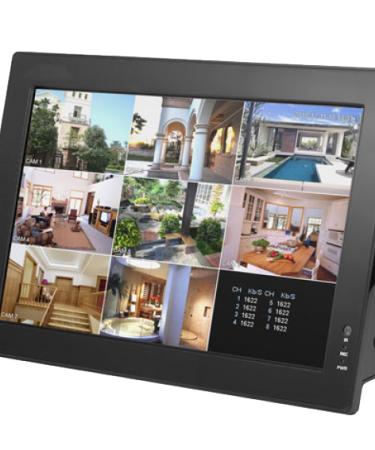 Eule LCD 19" + DVR 8-kanalni mrežni snimač za video nadzor - DVR-V8LCD