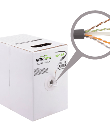 Connect XL Mrežni FTP kabl, CAT6, CCA, 305 met. - CAT6-FTP-CCA