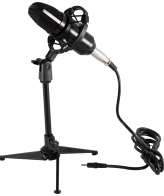 SAL Mikrofon, studijski, sa postoljem, 3.5 mm, 2.4 met. - M 12