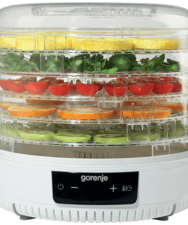 Gorenje Aparat za sušenje hrane, 5 posuda, LCD ekran, 380W - FDK500GCW