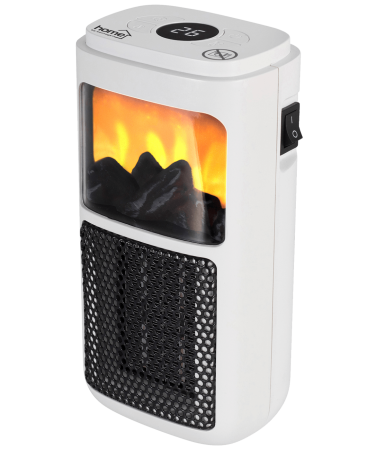 home Grijalica keramička, 400 W, efekt plamena - FKH 401