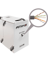 Amiko Mrežni UTP kabl, CAT5e, CCA, 305 met - CAT5e UTP CCA 305m