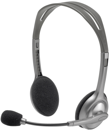 Logitech Slušalice sa mikrofonom za PC - H110 (981-000271)