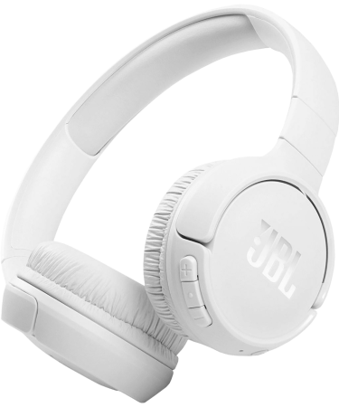 JBL Slušalice, bežične, Bluetooth, boja bijela - T510BT White