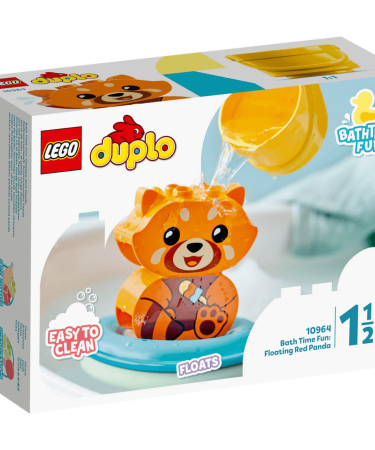 Lego Zabava u kadi: plutajuća crvena panda, LEGO Duplo