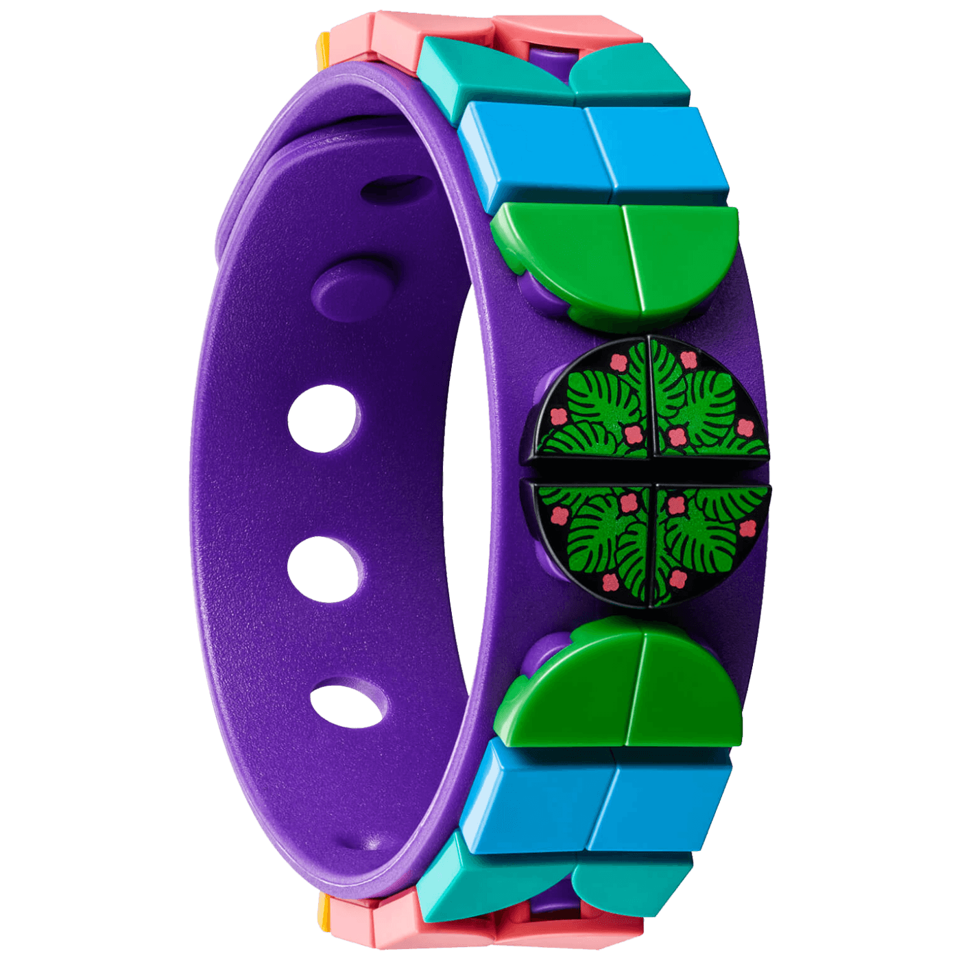 Lego Narukvica i privjesak za torbu - Neonski tigar, LEGO Dots - Image 4