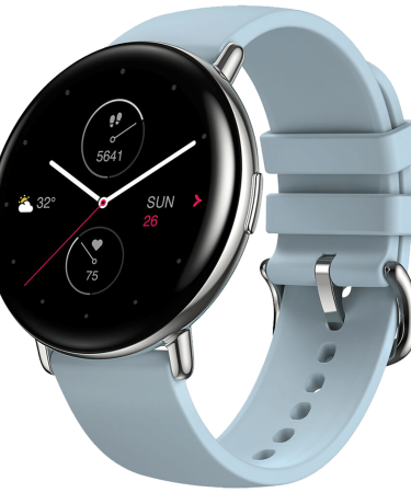 Amazfit SAT pametni, 1.28" AMOLED, vodootporan 5ATM,BT - Zepp E (round) Blue