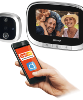 Orno Digitalna špijunka za ulazna vrata, 4.3", LCD, WiFi - OR-WIZ-1109