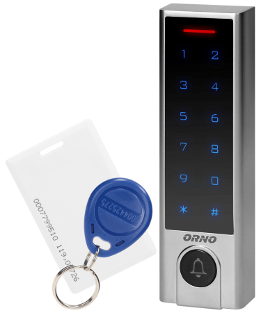 Orno Tastatura sa RFID karticom,Tag reader,zvono,Bluetooth,IP68 - OR-ZS-824