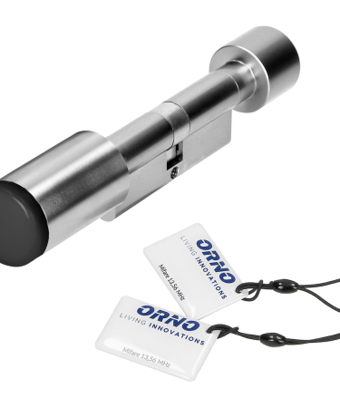 Orno Pametni cilindar sa duplom ručkom,RFID/Tag ,Bluetooth, 40mm - OR-ZS-852