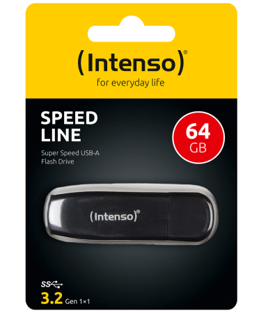 (Intenso) USB Flash drive 64GB Hi-Speed USB 3.2, SPEED Line - USB3.2-64GB/Speed Line