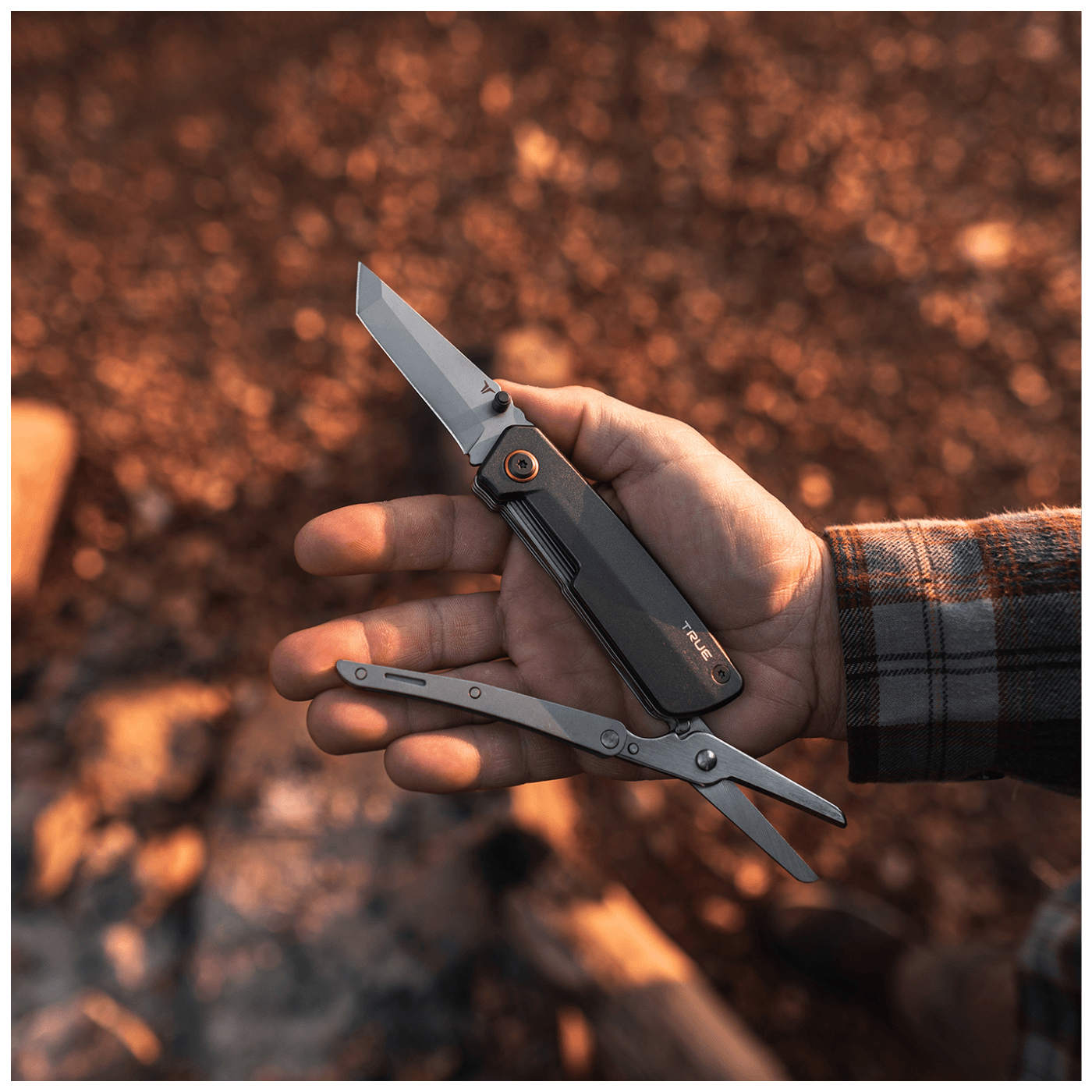 True Džepni nož na preklapanje, 2u1, Dual Cutter - TRU-MTL-0002-G - Image 2