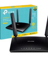 TP-LINK 3G/4G LTE Wireless N Router, 4 porta, microSIM slot, 300Mbps - TL-MR6400