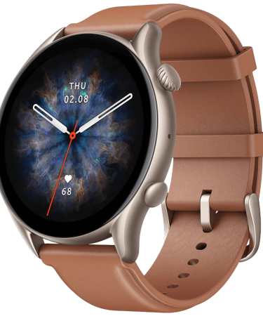 Amazfit SAT pametni, 1.45" AMOLED, vodootporan 5ATM, BT - GTR 3 Pro Brown