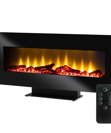 home Kamin, električni, 1800W, LED svjetlo, daljinski upravljač - FKK 24