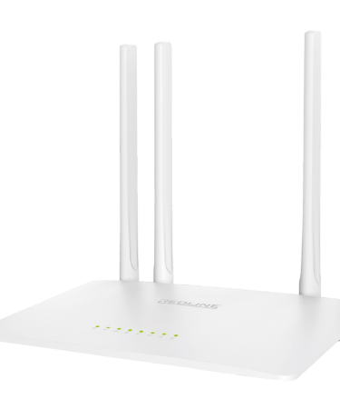 REDLINE Wireless N Router,Dual Band,4 port,1166 Mbps, 4x5 dBi antena - RL-WR4400