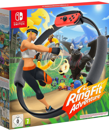 Nintendo Igra + Ring Con za Nintendo Switch: Ring Fit Adventure - Switch Ring Fit Adventure
