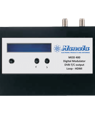 Manata Modulator, 1 HDMI to DVB T/C - MOD-400