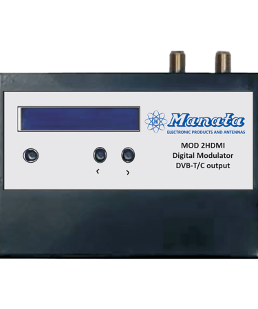 Manata Modulator, 2 HDMI to DVB T/C - MOD-2HDMI