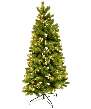 home Dekorativni bor s LED rasvjetom, 3D + 2D iglice, 150 cm - KMF 7/150