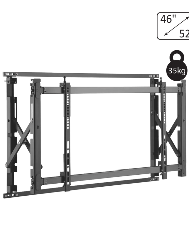 Maclean Nosač za TV prijemnik, video zid, multiscreen, 46"-52", 35kg - MC-845