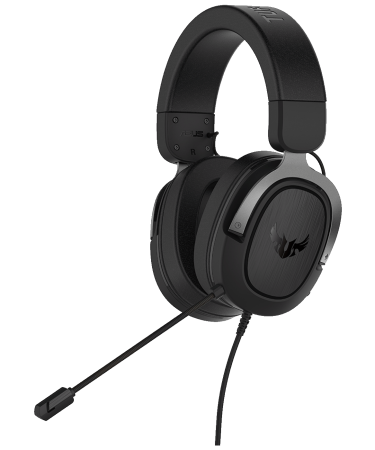 Asus Gaming slušalice sa mikrofonom, 3.5 mm, TUF Gaming H3 - TUF Gaming H3 Gun Metal