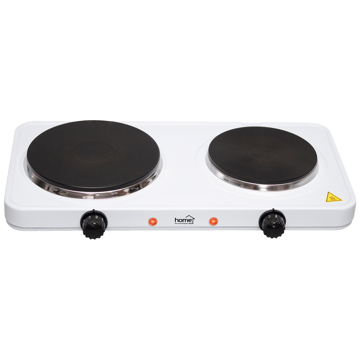 home Električno kuhalo, 2 ploče - 15/18 cm, 2500 W, bijela - HG R 02WH - Image 2