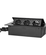 Orno Produžni kabel sa 3 x Schuko utičnice, ugradbena - OR-AE-1372(GS)/B