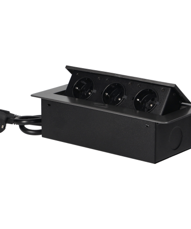 Orno Produžni kabel sa 3 x Schuko utičnice, ugradbena - OR-AE-1337(GS)/GR