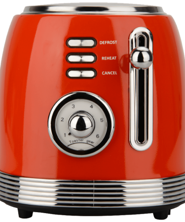 Zilan Toster, 2 otvora za kruh, 6 nivoa grijanja, 850W, Retro - ZLN7040