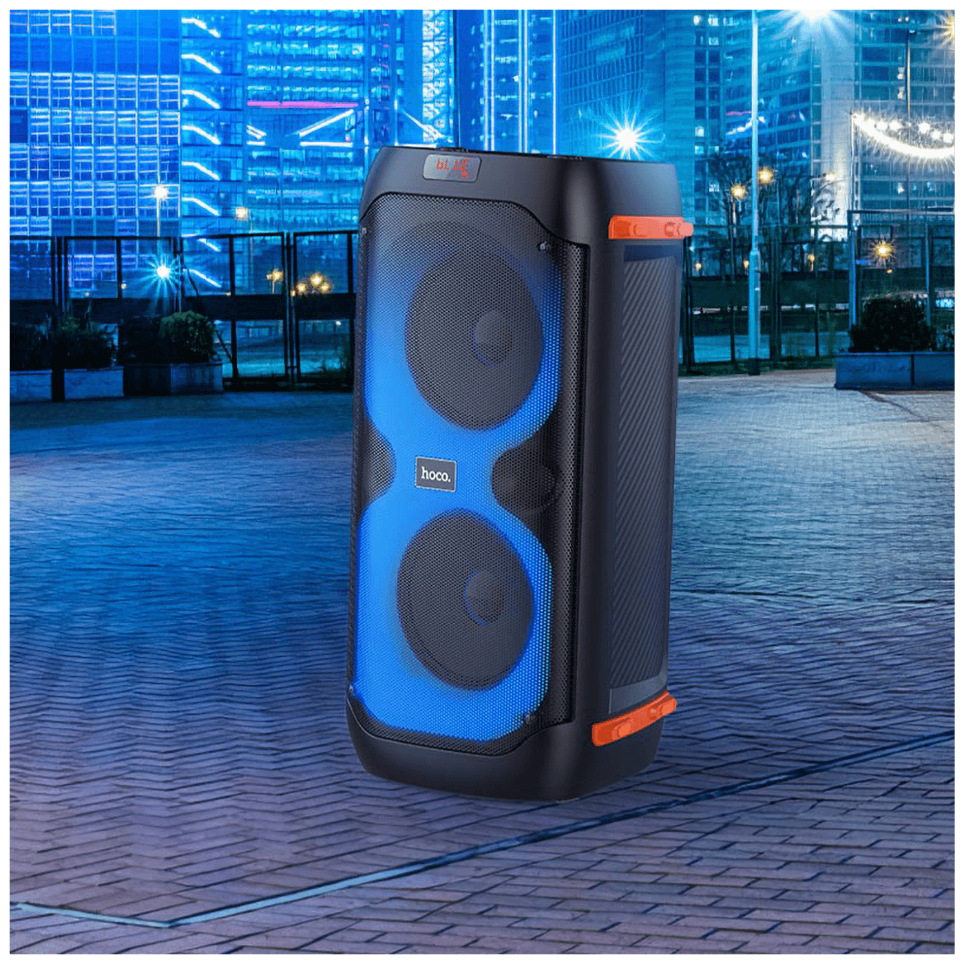 hoco. Zvučnik bežični sa mikrofonom, Bluetooth, 3600 mAh - BS53 Manhattan - Image 6