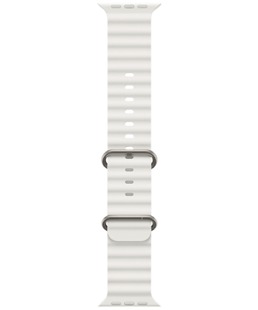 hoco. Silikonski remen za iWatch, 42/44/45/49mm, bijela - iWatch WA12 White