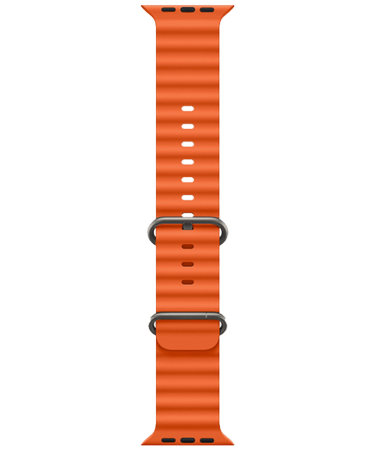 hoco. Silikonski remen za iWatch, 42/44/45/49mm, orange - iWatch WA12 Orange
