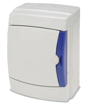 Famatel Kutija za osigurače nadžbuk, 4 osigurača, bijela, IP65 - 3904-T-KN/4