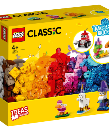 Lego Kreativne prozirne kocke, LEGO Classic - 11013
