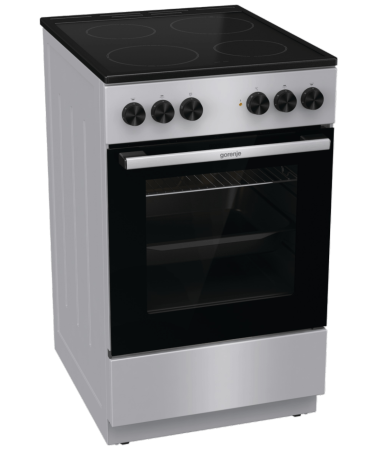 Gorenje Štednjak, staklokeramička ploča, 8000W, pećnica 68 lit, A - GEC5A11SG