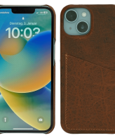 Wachikopa Maska za iPhone 13, držač za kartice, koža - Full Leather Case iPhone 13