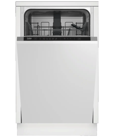 Beko Ugradbena mašina za suđe, 10 setova, 45cm, 5 programa, E - DIS35026