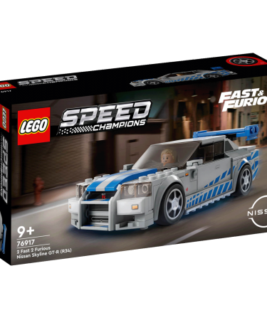 Lego 2 Fast 2 Furious Nissan Skyline GT-R (R34),LEGO Speed Champ.