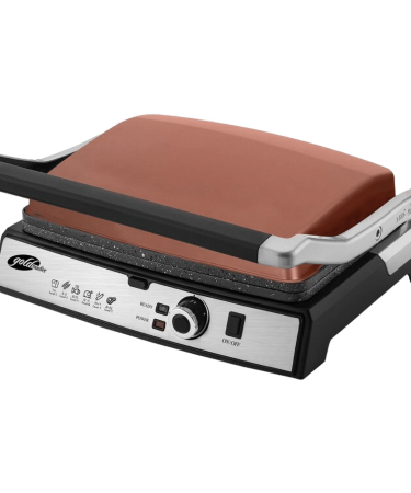 Goldmaster Grill kontaktni, granitni premaz, otvaranja za 180°, 2000W - GM-7450G Tostmix - Gold