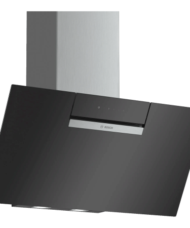 Bosch Kuhinjska napa, zidna, 225 W, crna, Serie 2 - DWK87EM60
