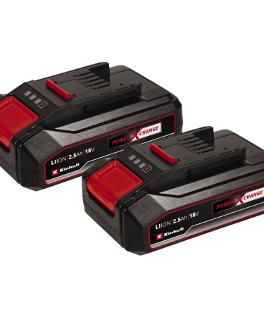 Einhell Baterija, set 2 kom., 18V 2.5 Ah - Power X-Change Twinpack 18V 2,5Ah