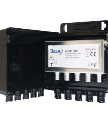 ZODIAC Pojačalo antensko, 1 ulaza - 1 izlaz, 108dBmV - ZD 211 TLTE