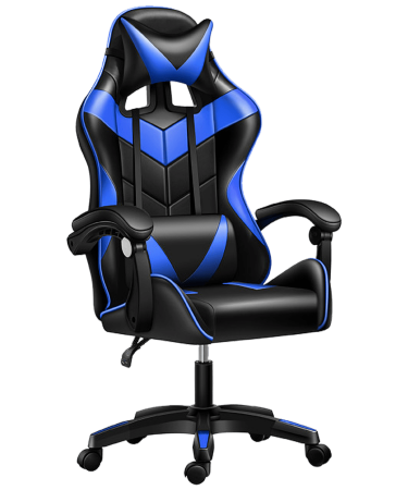 VinGo Stolica, gaming , podesiva visina - Stolica 2023-1, plava