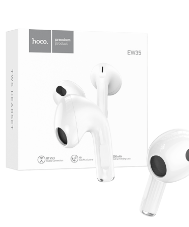 hoco. Slušalice bežične sa kutijicom za punjenje, Bluetooth - EW35 TWS