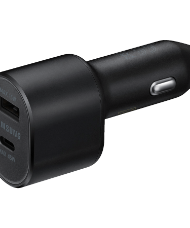 Samsung Auto punjač sa type C kabelom, brzi, USB-A, USB-C, 45W+15W - EP-L5300XB