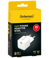 (Intenso) Punjač kučni, brzi, USB-C, 3A, 30W - Power Adapter W30C Gan