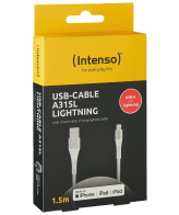 (Intenso) USB kabl za smartphone, USB - A to Lightning, 1.5 met. - USB-Cable A315L