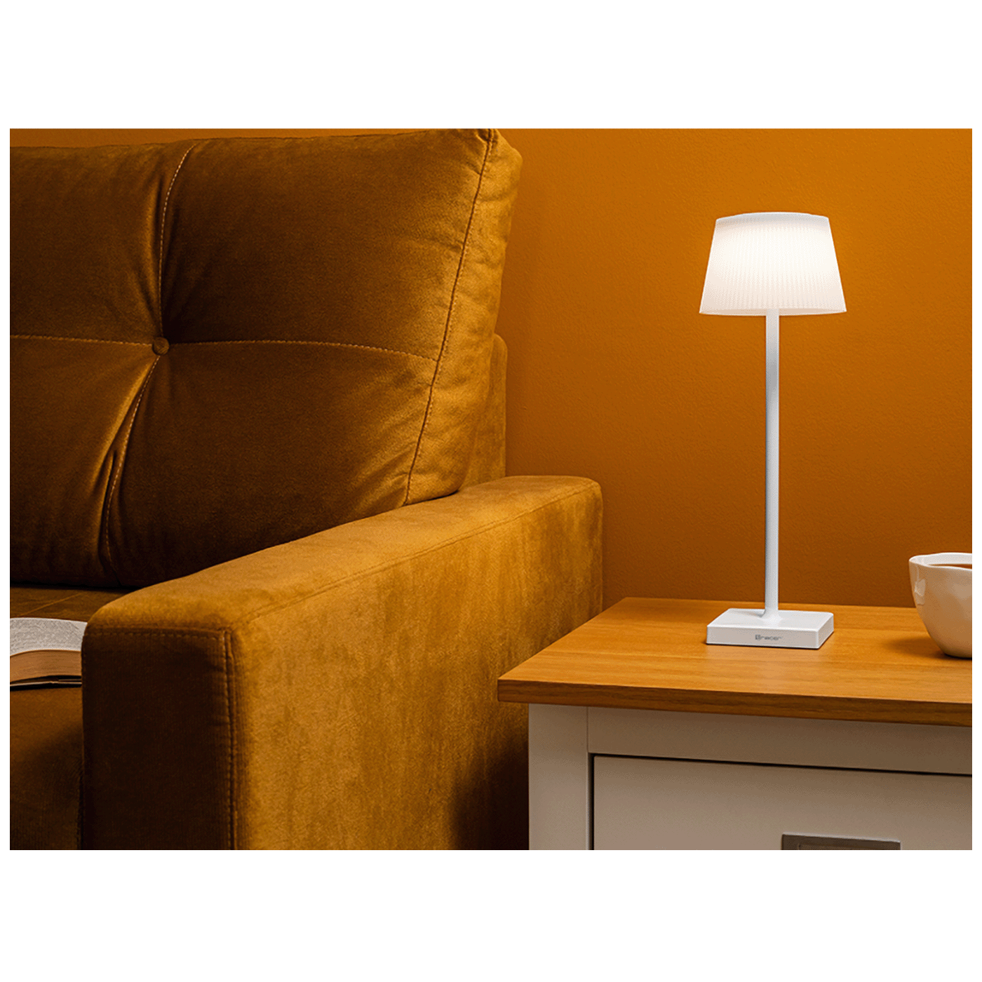 Tracer Lampa, stolna, 4W, IP44 - PLUTO WHITE TABLE LAMP - Image 5